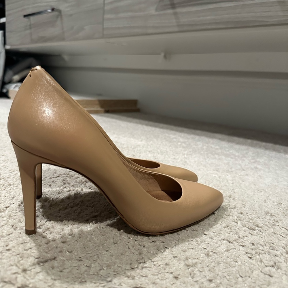 Elegant Tan High Heels